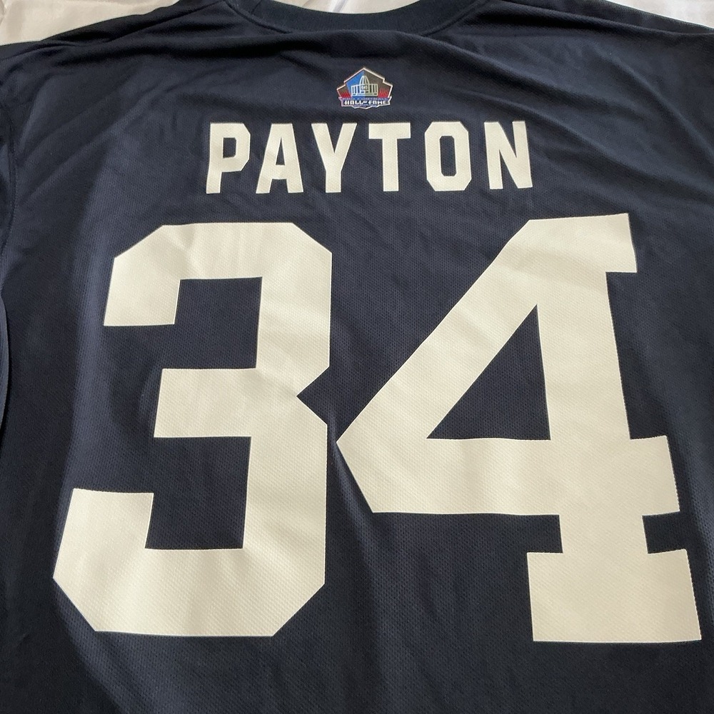 NFL Chicago Bears Walter Payton #34 Hall Of Fame T Shirt Men's XXL - Picture 3 of 6